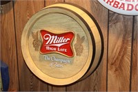 Miller High Life The Champagne of Beers Barrel