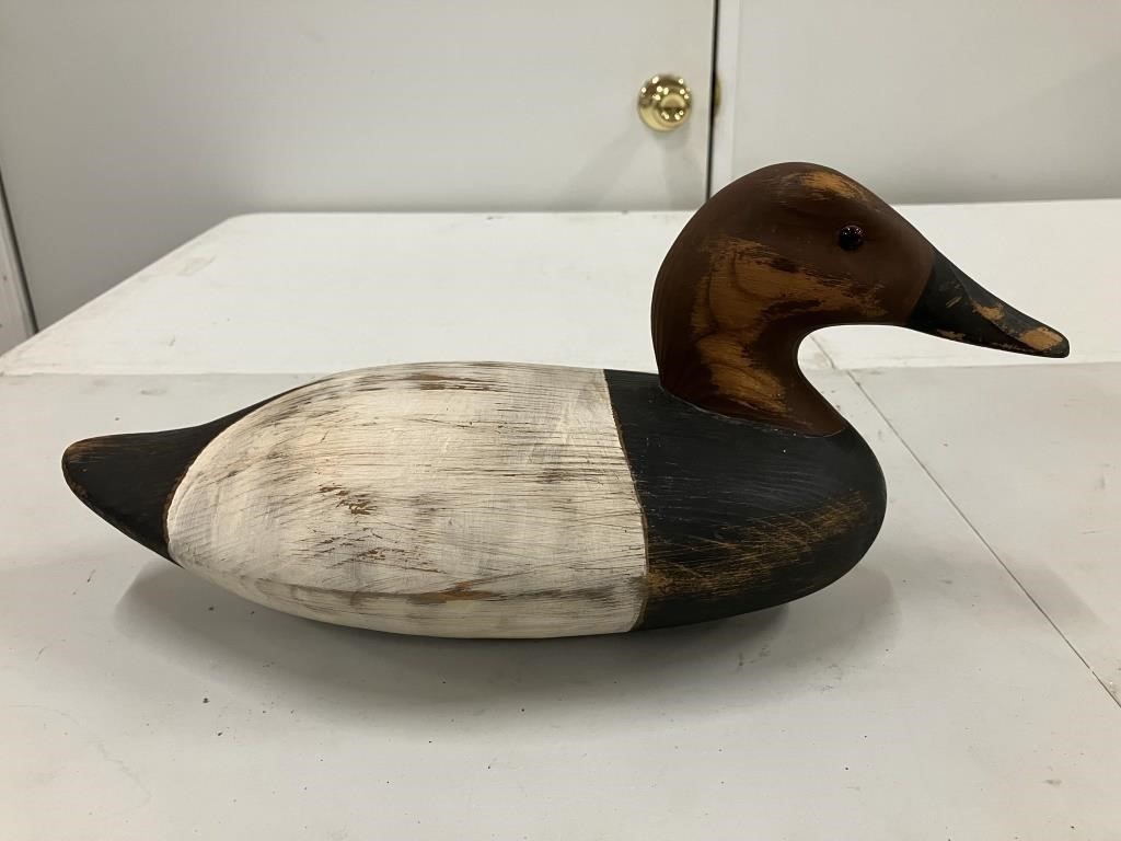 Richard Connolly Canvasback Decoy 1989 #5 Hand-