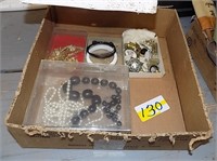 BOX LOT OF COSTUME JEWELRY