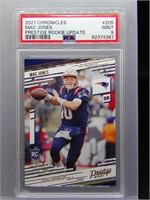 Mac Jones 2021 Prestige Rookie PSA 9