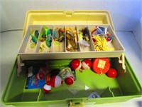 Tackle Box full of Various Fishing Tackle