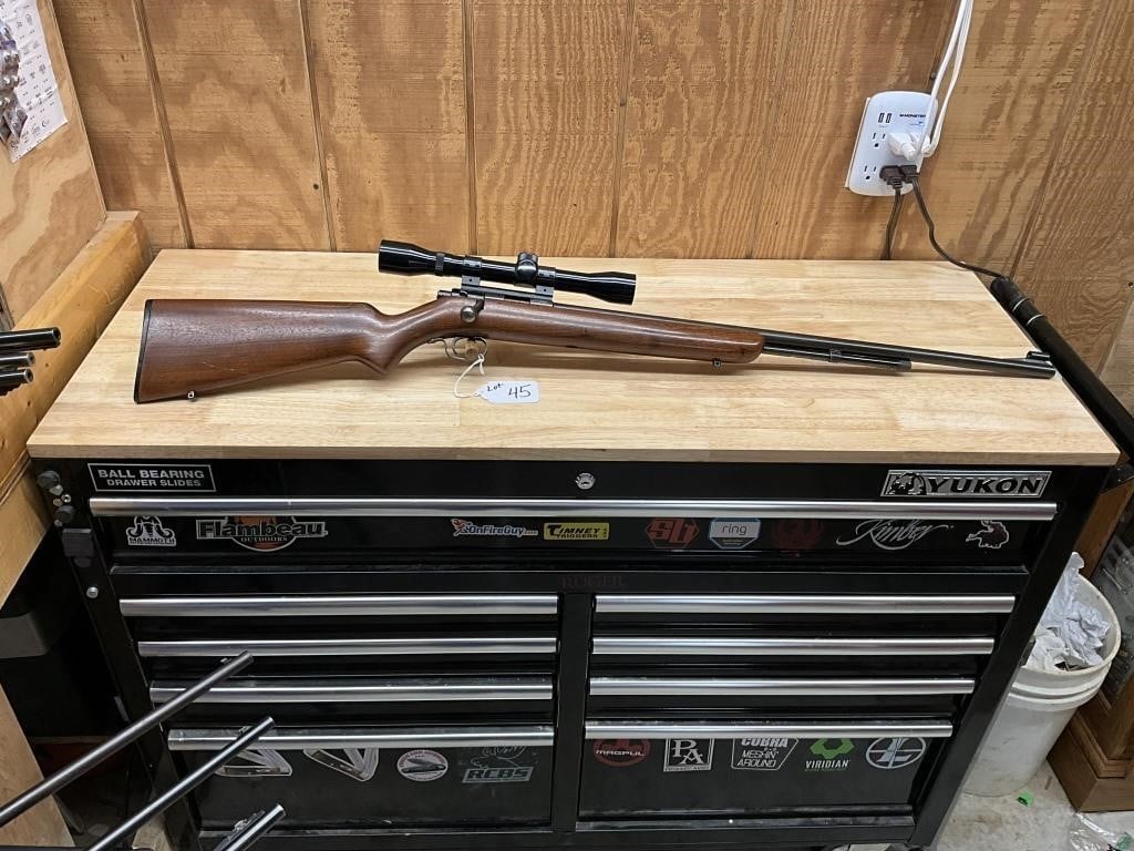 Winchester Model 72 22 Bolt Action With Tasco