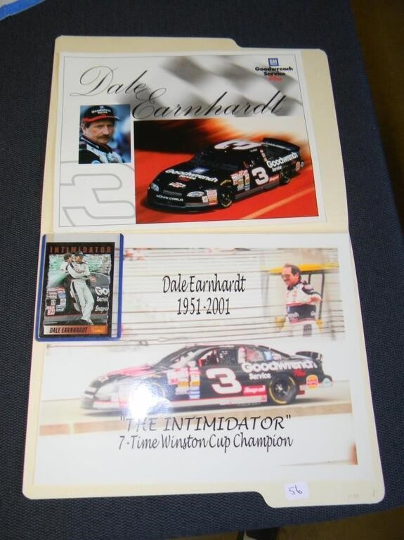 Dale Earnhart Pictures & Card