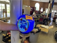 Pabst Blue Ribbon Lighted Globe