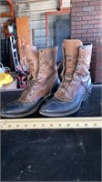 Vintage Abilene Boots Women's Size 7 Brown