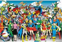 DC Comics - The Lineup Wall Poster  22.375 x 34