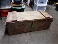 Old GreenLee Wooden Crate Style Tool Chest 18x41