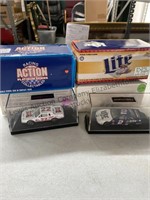 2 action NASCAR #22 #2. Collectible cars with