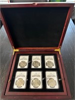 Complete Peace Dollar Collection Graded