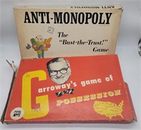 Anti-Monopoly 1973 & Carroway's Game of Possession