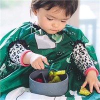 grabease Allover Waterproof Bib for Self-Feeding