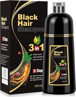 BLOSDREAM Black Hair Shampoo 3 in 1 - 500 ML