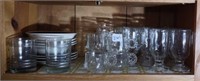 Miscellaneous lot of cups, glasses and stoneware