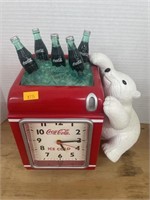 Coca Cola alarm clock/ coin bank