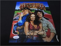 Dukes of Hazzard cast signed 8x10 photo JSA COA