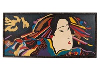 Kabuki Theme Painting by Janice Radocha