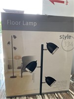 65.75 “ 3 LIGHT FLOOR LAMP - NIB