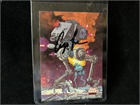 Star wars signed card