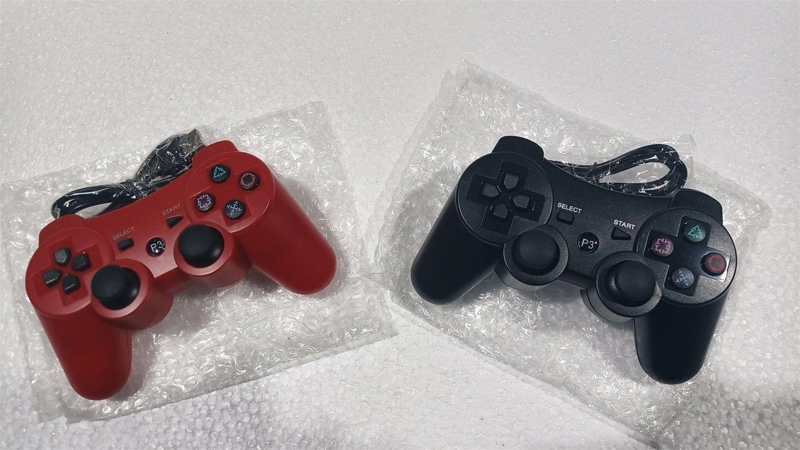 Wireless Gaming Controllers (2) Black & Red.