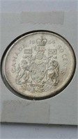 1964 Canada 50 Cents EF40