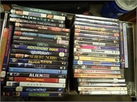 (2) Boxes w/ (44) DVD's