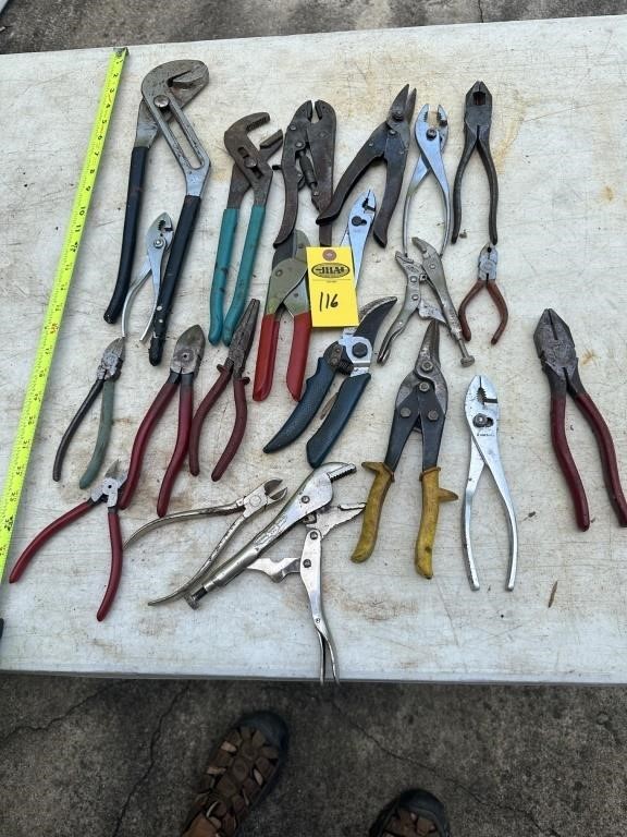 Assortment Of Pliers