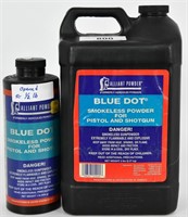 5 1/2 Lbs Of Alliant Blue Dot Smokeless Gun Powder