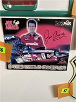 Autographed poster from Joe Amato, five time