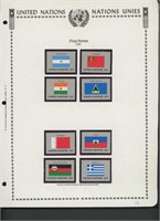 United Nations New York Stamps 1987