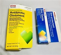 Lot of 2 new unopened Antibiotic ointment 04/24