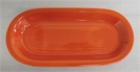 Vintage Fiesta utility tray, red
