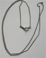 Sterling Silver Chain Necklace