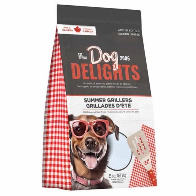 Dog Delights Summer Grillers Dog Treats 1kg (2.2