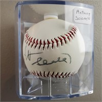 Anthony Solometo Signed Baseball - No COA