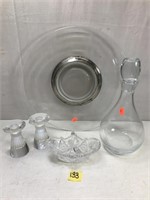 Various Glass Household Items