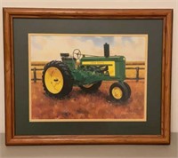 John Deere Print by Charles Freitag 22x19 frame