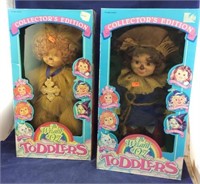 3 Large Boxed Toddler Wizard of Oz Dolls