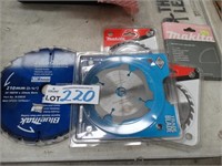 6 Assorted Size Saw Blades