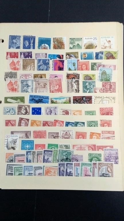 WORLD STAMPS - Used over 240