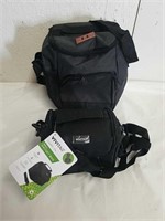 Vivitar camera bag and insulated lunch pack