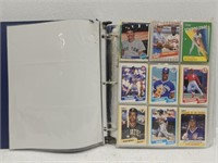 Estate Lot of Vintage Baseball Cards in Binder