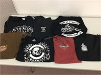 Motorcycle/ trucking Tshirts XL