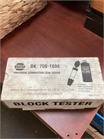 Block tester