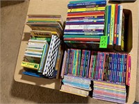(3) Boxes of Children's Books Including Goosebumps