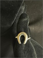 Sterling Horseshoe Ring size 8.5