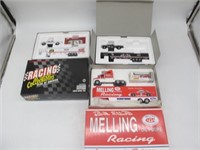 LOT OF 3 NASCAR 1:64 SCALE HAULERS