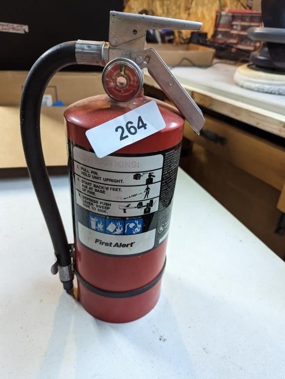 First Alert Fire Extinguisher