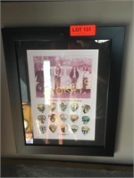 The Beatles Signed Gold Edition Pick Display