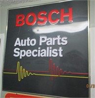Bosch Auto Parts Specialist Metal 35 x 35 Sign