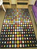 Polka dotted carpet